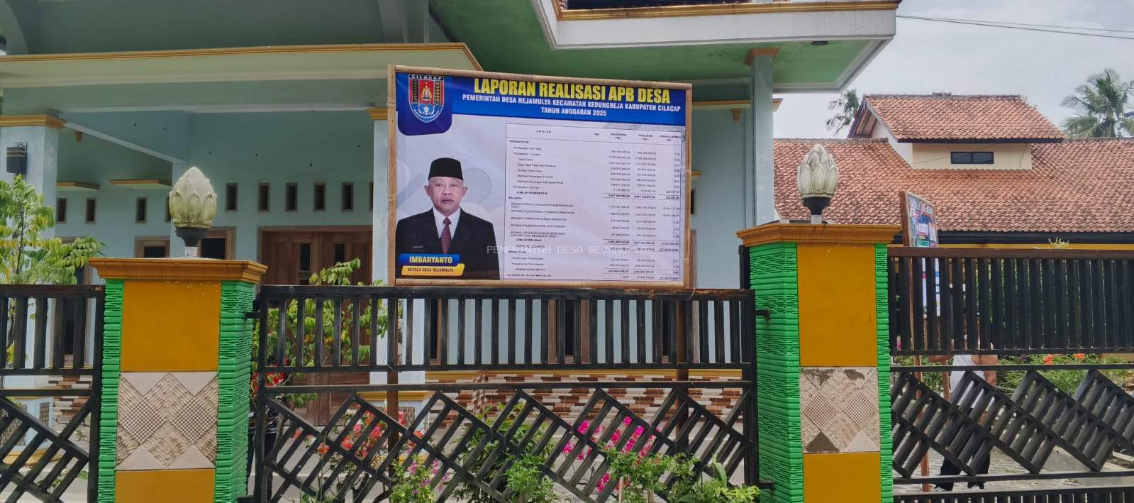 Realisasi APBes Desa Rejamulya Tahun 2025
